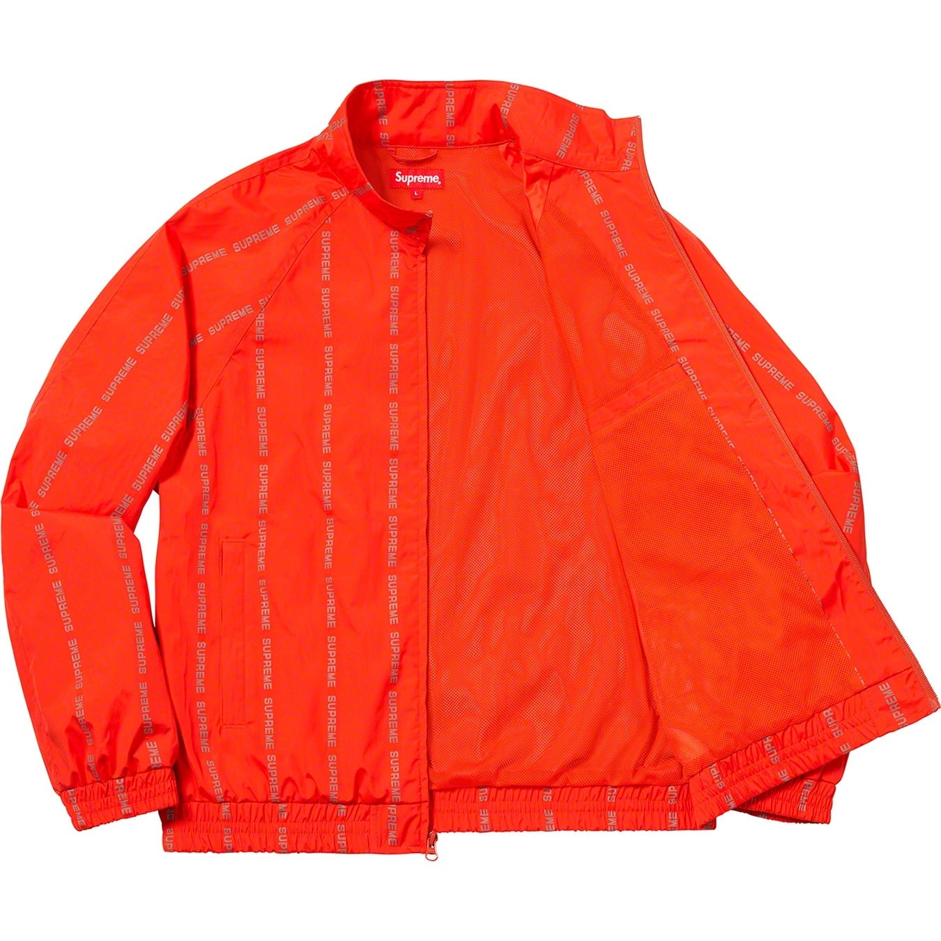 Reflective Text Track Jacket view 22